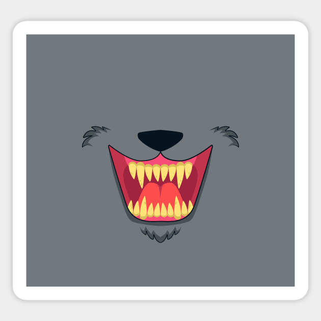 werewolf covid 19 Sticker by gastaocared